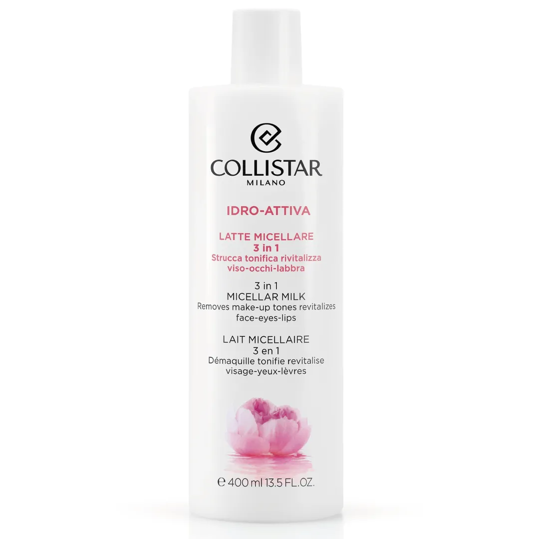 Collistar Idro-attiva 3-in-1 Micellar Milk 400ml 3 Collistar Idro-attiva 3-in-1 Micellar Milk 400ml
