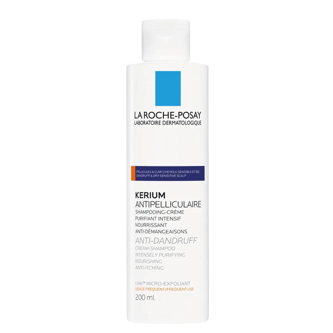 LA ROCHE-POSAY La Roche Posay Kerium Cream Shampoo For Dry Dandruff 200ml 2 LA ROCHE-POSAY La Roche Posay Kerium Cream Shampoo For Dry Dandruff 200ml