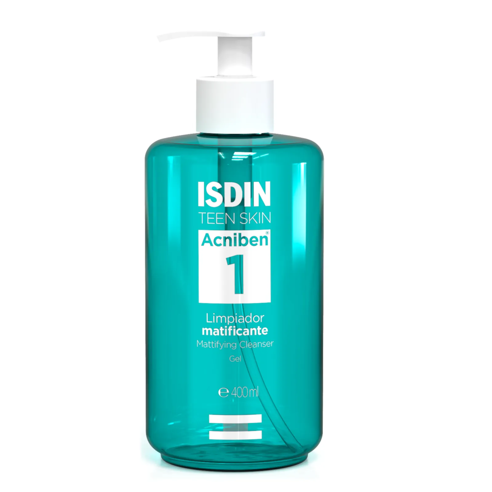 Isdin Acniben Mattifying Cleanser Gel 400ml 14fl.oz 3 Isdin Acniben Mattifying Cleanser Gel 400ml 14fl.oz