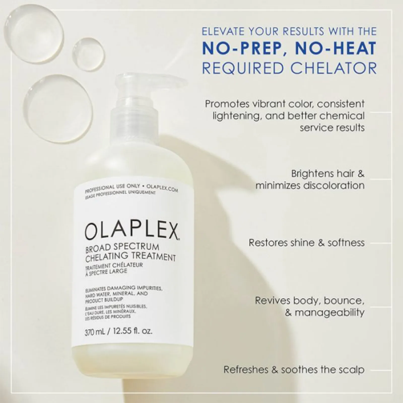 Olaplex Broad Spectrum Chelating Treatment 370ml 12.55fl.oz 4 Olaplex Broad Spectrum Chelating Treatment 370ml 12.55fl.oz - Image 2