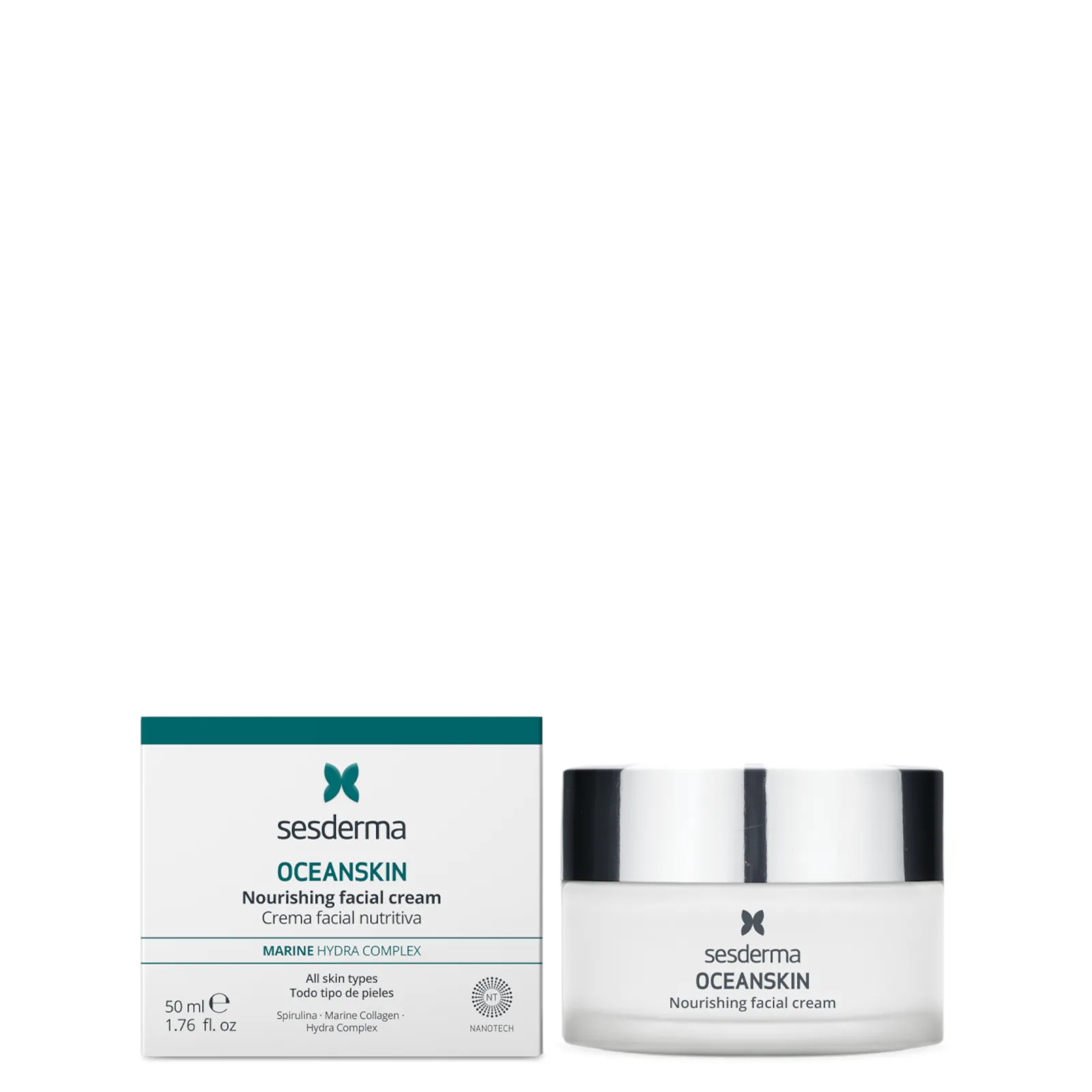 Sesderma Oceanskin Nourishing Facial Cream 50ml 1.76fl.oz 4 Sesderma Oceanskin Nourishing Facial Cream 50ml 1.76fl.oz - Image 2