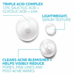 LA ROCHE-POSAY La Roche Posay Effaclar Ultra Concentrated Serum 30ml -Sesderma LA ROCHE-POSAY Sales Lyskin La roche posay effaclar ultra concentrated serum 30ml LRP00285 9
