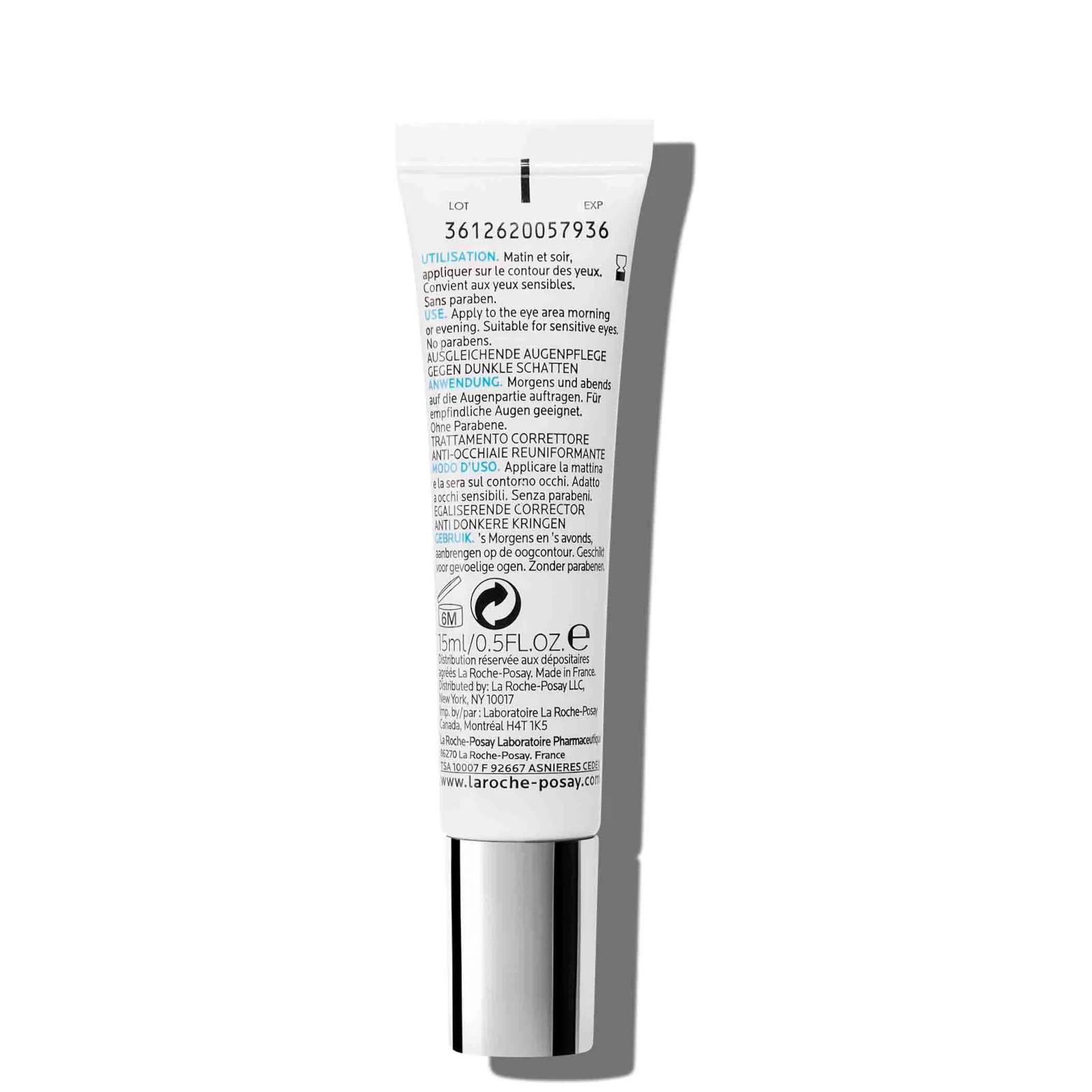 LA ROCHE-POSAY La Roche Posay Pigmentclar Eyes Anti-dark Circle Brightening Care 15ml 5 LA ROCHE-POSAY La Roche Posay Pigmentclar Eyes Anti-dark Circle Brightening Care 15ml - Image 3