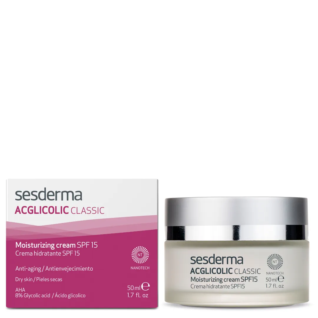 Sesderma Acglicolic Classic Anti-aging Cream Spf15 Dry Skin 50ml 1.7fl.oz 3 Sesderma Acglicolic Classic Anti-aging Cream Spf15 Dry Skin 50ml 1.7fl.oz