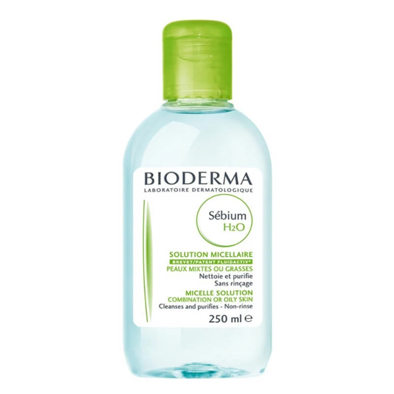 Bioderma Sebium H2o Makeup Cleansing Water 250ml Combination To Oily Skin 4 Bioderma Sebium H2o Makeup Cleansing Water 250ml Combination To Oily Skin - Image 2