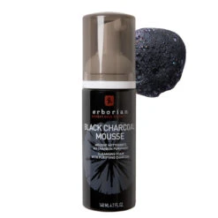 Erborian Black Charcoal Mousse Cleansing Foam With Purifying Charcoal 140ml