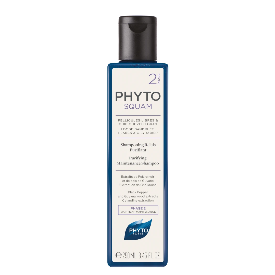 Phyto Phytosquam Purifying Shampoo For Dandruff And Oily Scalp 250ml 3 Phyto Phytosquam Purifying Shampoo For Dandruff And Oily Scalp 250ml