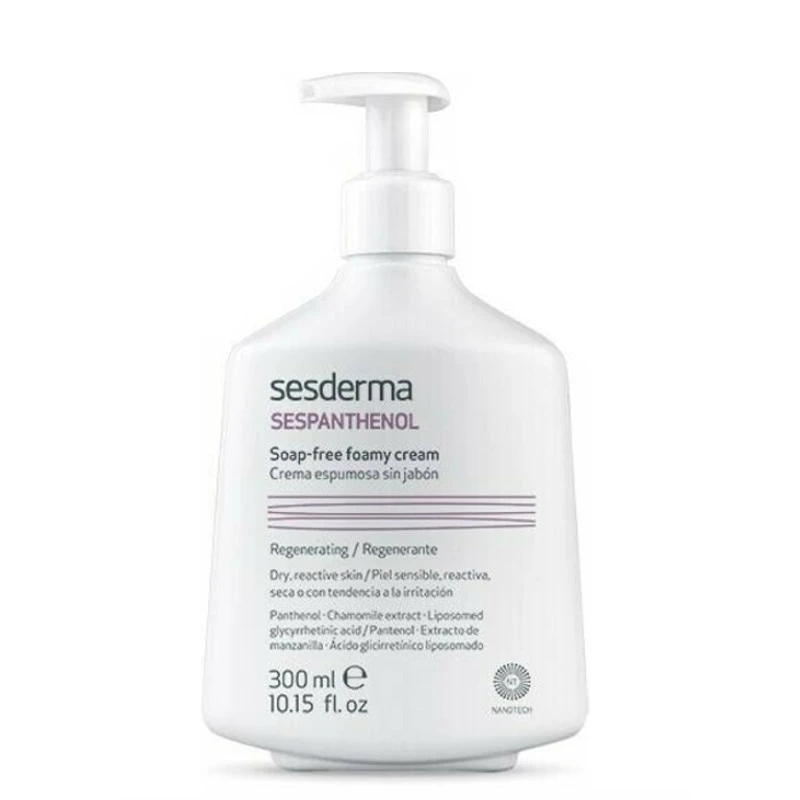 Sesderma Sespanthenol Soap-free Foamy Cream 300ml 4 Sesderma Sespanthenol Soap-free Foamy Cream 300ml - Image 2