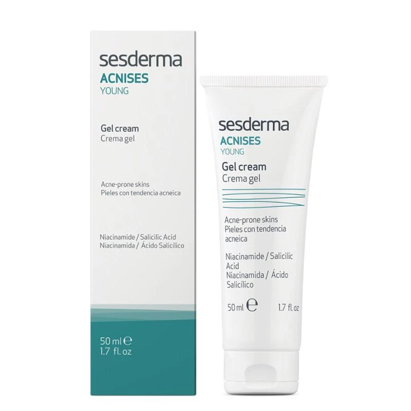 Sesderma Acnises Young Gel Cream Acne-prone Skin 50ml 1.7fl.oz 4 Sesderma Acnises Young Gel Cream Acne-prone Skin 50ml 1.7fl.oz - Image 2